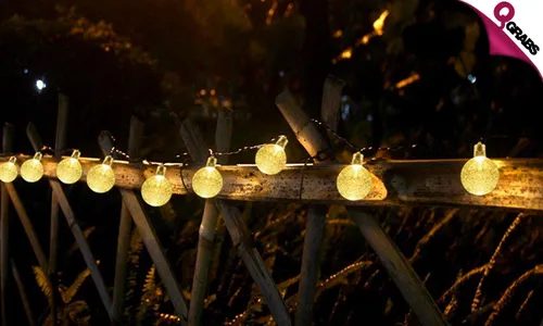 LED Crystal Solar Ball Lights!